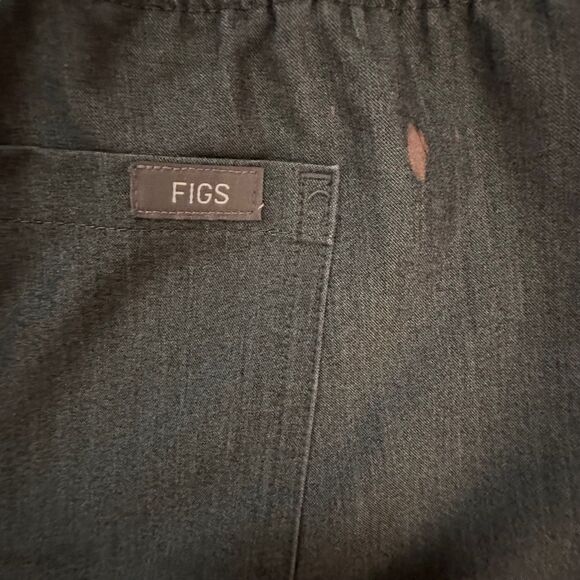 FIGS-Women's Livingston Basic Scrub Pants ~ Yoga Waistband, 2 Pockets ~ size Lg - Picture 7 of 13